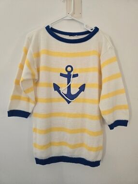 Vintage Nautical Sweater